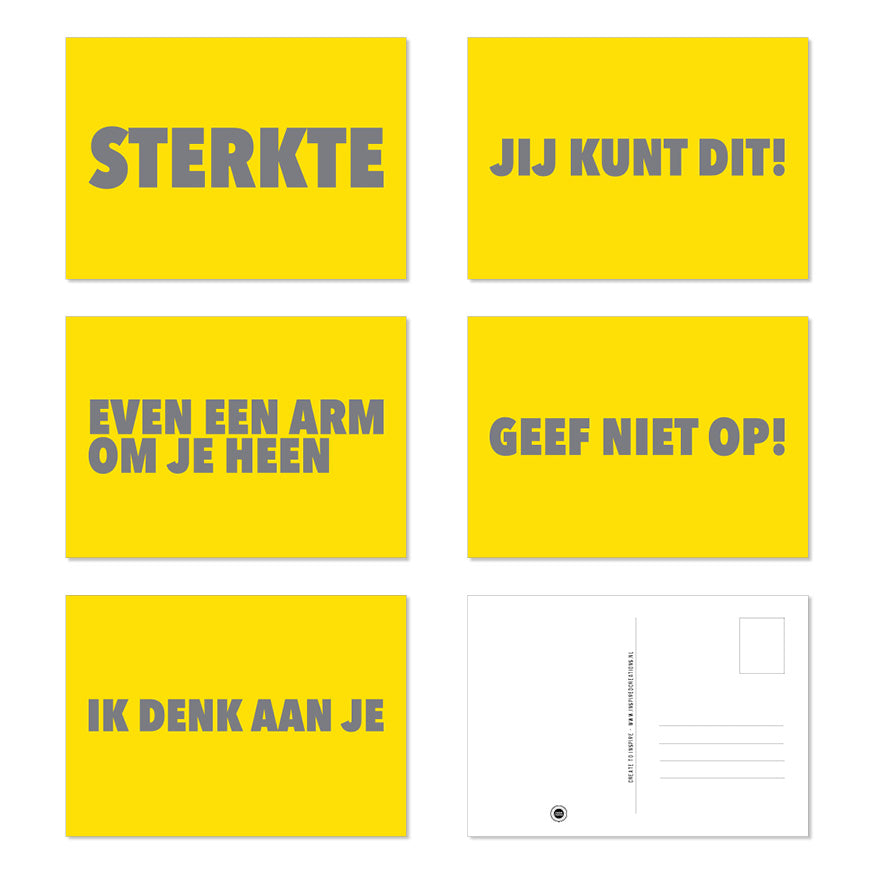 Wenskaarten (A6) Bemoedigen